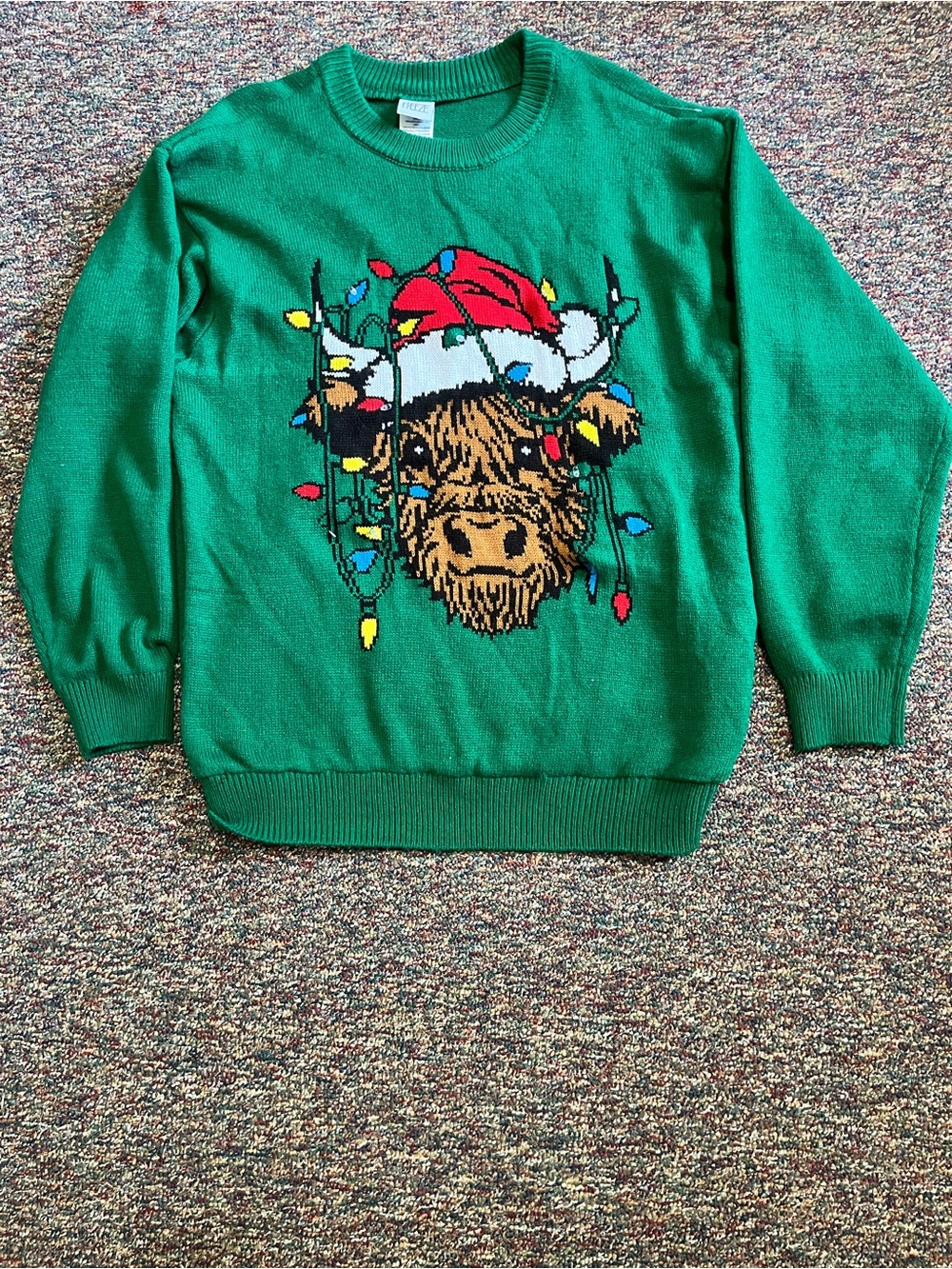 Freeze Light Up Ugly Christmas Sweater sz L
